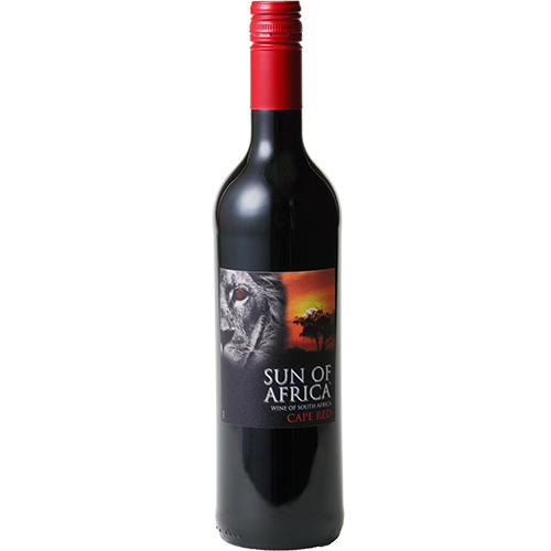 サン・オブ・アフリカ ケープレッド NV 750mlびん 6本 ワイン 赤ワインの商品画像