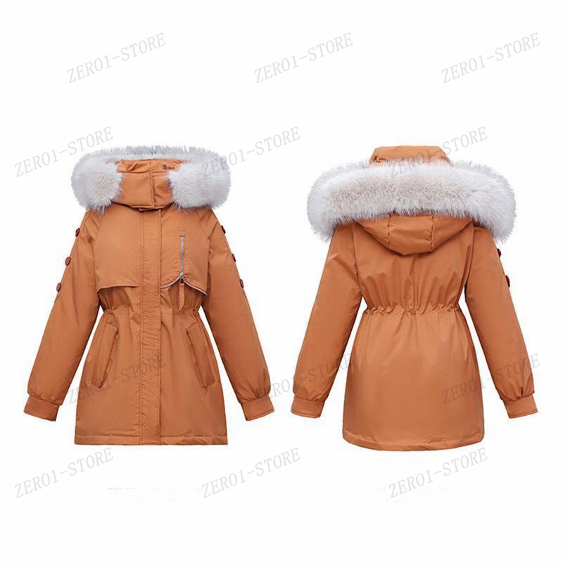  женский милитари жакет Mod's Coat пуховик осень-зима теплый зима одежда теплый капот теплоизоляция с хлопком пальто обратная сторона боа casual холод . меры ходить на работу посещение школы 