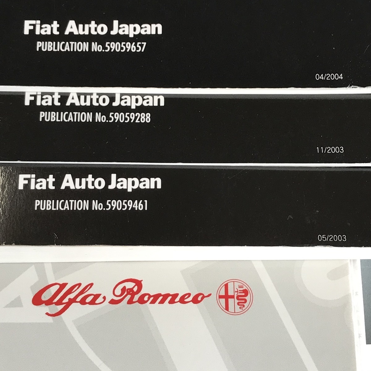 [ Alpha Romeo 147 GTA for / original owner manual complete set case attaching 2003 year 5 month version ][1985-66522]