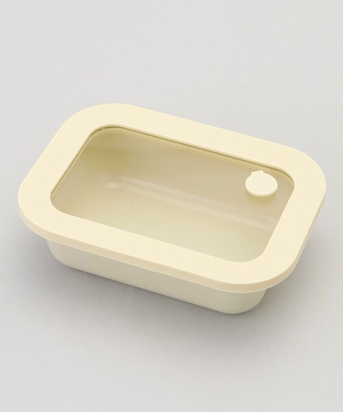 谷口金属工業 ズボラ 万能な保存容器 0.6L （アイボリー） 【1個】の商品画像