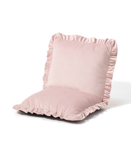  lady's cushion pillowcase ka Ran floor chair pink 