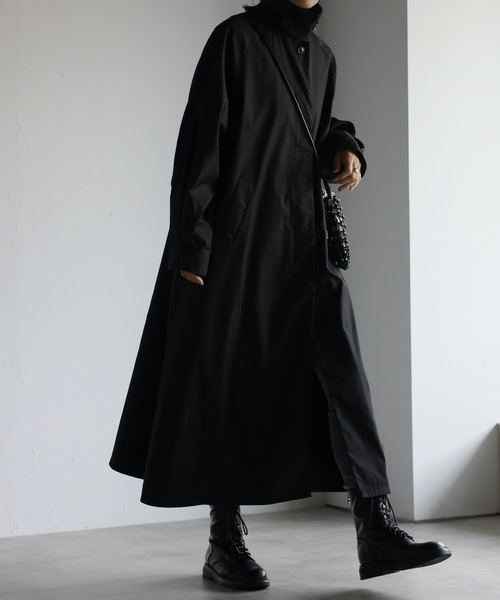  пальто с отложным воротником женский отложной воротник подставка длинное пальто tamamsi пальто 