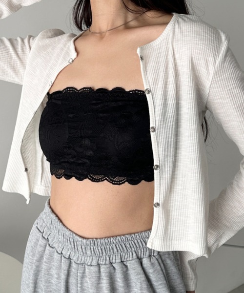  tube top bare top 2WAY общий гонки обратная лопата kbla верх 