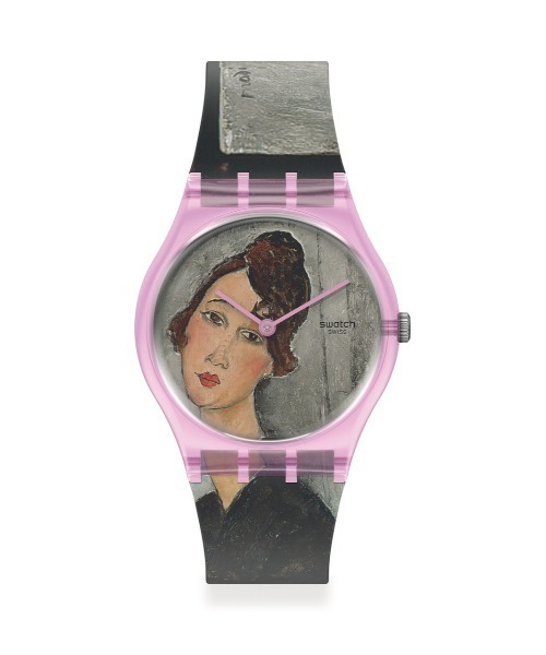 [スウォッチ] 腕時計 スウォッチ PORTRAIT OF DEDIE BY AMEDEO MODIGLIANI Gent GZ356 透明 メンズウォッチの商品画像