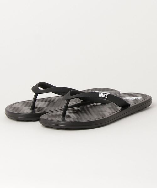  sandals NIKE Nike ONDECK FLIP FLOP on tekf lip fropMCU3958 002BLACK/WHITE men's re