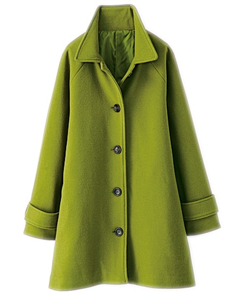  пальто с отложным воротником женский шерсть style отложной воротник средний длина пальто 