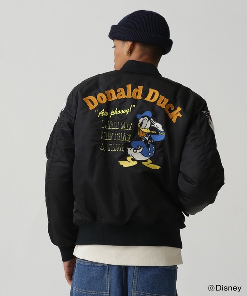  жакет MA-1 мужской [Disney Collection]FLIGHT JACKET DONALD DUCK / "куртка пилота" Donna ru