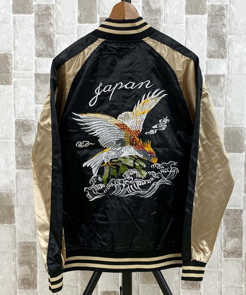  Japanese sovenir jacket мужской большой размер Japanese sovenir jacket ястреб, способ бог . бог, Sakura ястреб,.