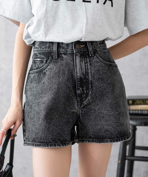  pants Denim jeans lady's WEGO/[24 year spring summer new work ] pcs shape Denim short pants 