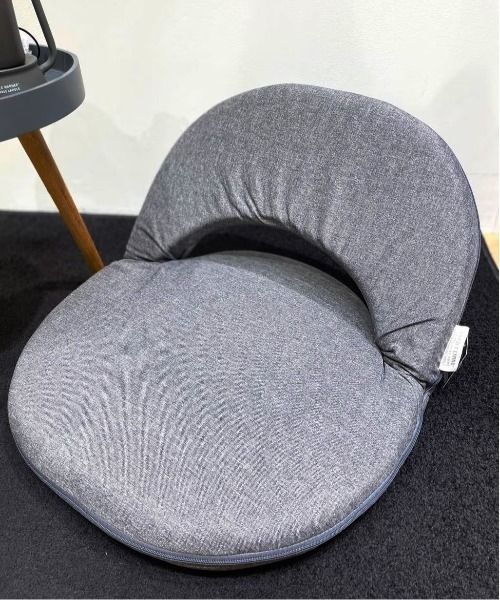 コンパクト座椅子 ダークグレー LAKOLE/ラコレの商品画像