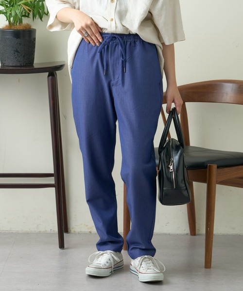  брюки Denim джинсы мужской [S~XL размер. широкий . размер развитие ] Denim Like стрейч легкий брюки 