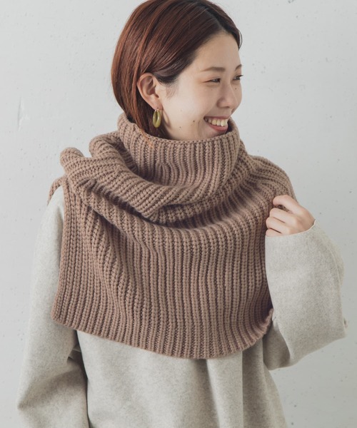 [URBAN RESEARCH Sonny Label] snood ONE mocha lady's 