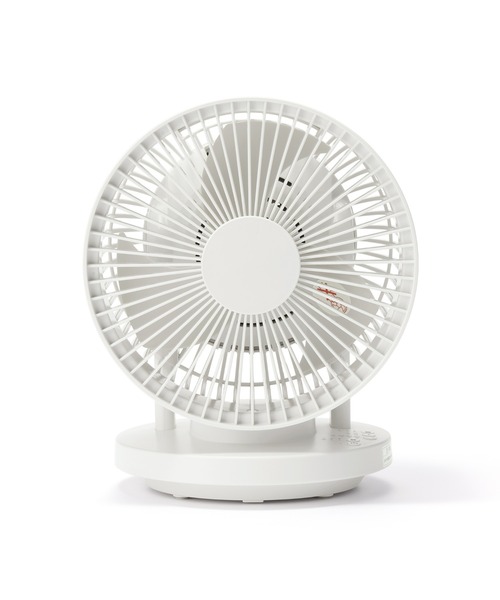 山善 18cm DC 壁掛け サーキュレーター YWRX-BMD183（W） ホワイト
