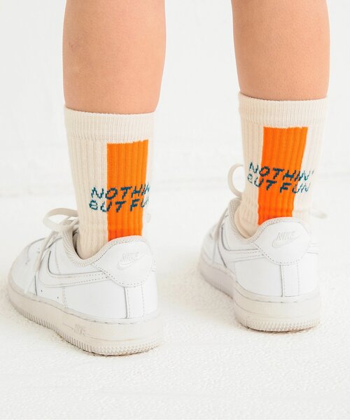  носки Logo * окантовка носки Kids ребенок мужчина девочка 