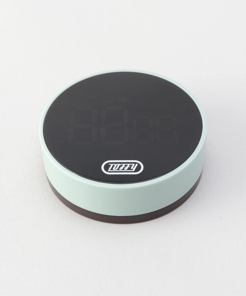 Toffy 大画面ダイヤルタイマー K-KU22-PA（ペールアクア）の商品画像