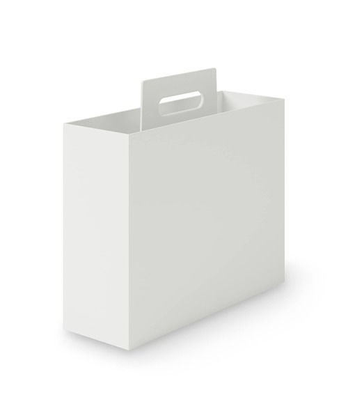 無印良品 再生ポリプロピレン入り持ち手付きファイルボックス スタンダードタイプの商品画像