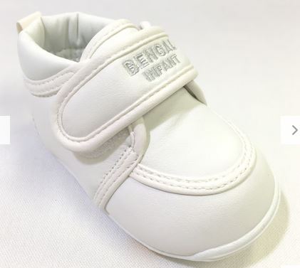  мягкость супер-легкий First обувь Ben garuBE101 белый розовый baby yochiyochi обувь обувь младенец празднование рождения . день рождения праздник подарок подарок 