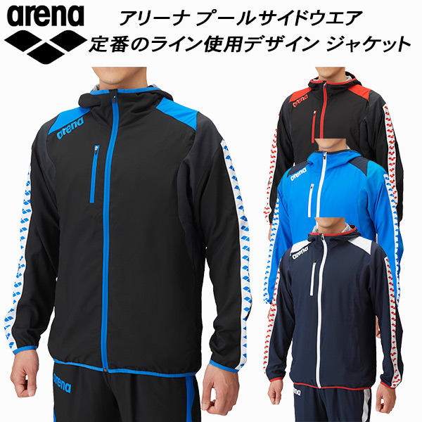[ все товар P3 раз + максимальный 2000 иен OFF купон ] Arena arena Pool Side одежда капот жакет карман иметь ARNu-bnASS4JKU001