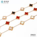 ブレスレット レディース ステンレス ブレスレット (51) 四つ葉 選択可 本体はピンクゴールド サージカル 316L 送料無料 メンズ