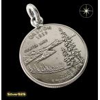 Yahoo! Yahoo!ショッピング(ヤフー ショッピング)本物のアメリカのコインペンダント（4）オレゴン州 メイン コイン 硬貨 ペンダント ネックレス