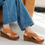 BUENO （ブエノ） / クロスベルトウエッジソールサンダル L3402 厚底サンダル