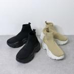 ★厚底スニーカーソールニットブーツ★1572