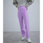 ショッピングサステナブル商品 【サステナブル】スリムスラックス