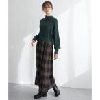 ショッピングニットワンピ ニットドッキングワンピ