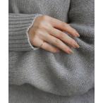 【ギフトボックス付】一粒ダイヤピンキーリング[K10]