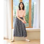 ショッピングスカーチョ 【ウエストゴム】リラックススカーチョ