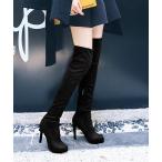 【Jasmine 新作 】ストーム2！　美脚効果抜群！　ピンヒールニーハイブーツ