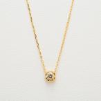 【WEB限定】K18 イエローゴールド ダイヤモンド ネックレス（0.06ct）
