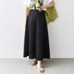 SHIPS any:〈洗濯機可能〉カット シーム フレア ロング スカート