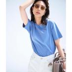 シルク調コットン ベーシックTシャツ【UV接触冷感イージーケア洗濯機洗い可】