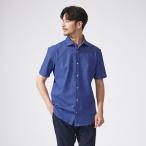 【FLEX SHIRTS】接触冷感 スラブチェック 半袖シャツ