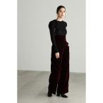 T／Rベルベットフロッキージャンプスーツ