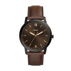  Fossil наручные часы мужской аналог кожа FS5551