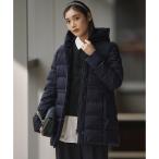 [VERY размещение / новый цвет дополнение ]si letter крышка средний длина пуховик 