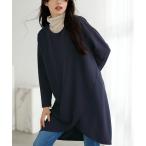 裏起毛！アシメデザインチュニック