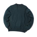 ランダムヘリンボン編み12Gジャカードニット