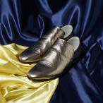 ホイル ソフトレザー ドレープ フラ