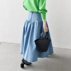 SHIPS any: デニム ギャザー スカート［SHIPS any DENIM］
