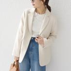 SHIPS any:〈洗濯機可能〉ダブルクロス テーラード ジャケット［NAVY BLUE］