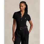 スリム フィット ストレッチ ポロシャツ