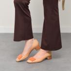 FABIO RUSCONI◆3.8cmヒール◆オーナメントパンプス