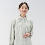 【Pitta Re:)】 キャンディースリーブ 長袖ブラウス