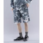 MANASTASH／マナスタッシュ／TIE DYE SWEAT SHORTS／タイダイショーツ