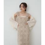 ￥セール中！／【XS~M 低身長向けサイズあり】クロシェロングワンピース
