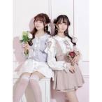 キラキラリボンオープンショルダーブラウス