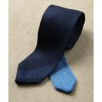 ショッピングニットタイ ポインテッドシャドーストライプニットタイ